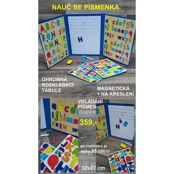 RC model auta NAUČ SE PÍSMENKA