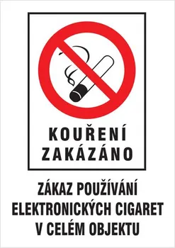 Magg 120184 kouření zakázáno - zákaz používání el. cigaret