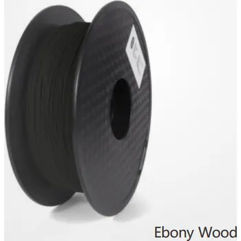 3D tisk HELLO3D 0,8 kg PLA Dřevo (Wood) druh: Ebony wood