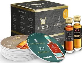 Rum A. H. Riise Tasting Kit Albert Black 9x 0,02 l