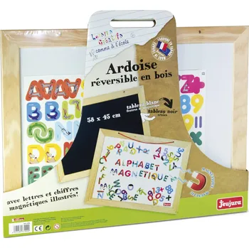 Magnetická kreslící tabulka Jeujura Dřevěná multifunkční nástěnná tabule 58x45 cm