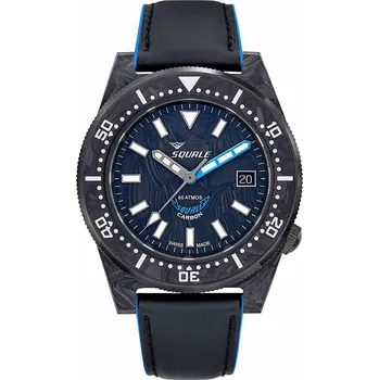 Hodinky Squale T-183 Forged Carbon Blue