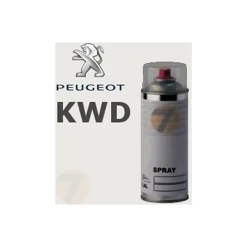 Auto-moto PEUGEOT KWD BLANC LIPIZAN barva Sprej 400ml