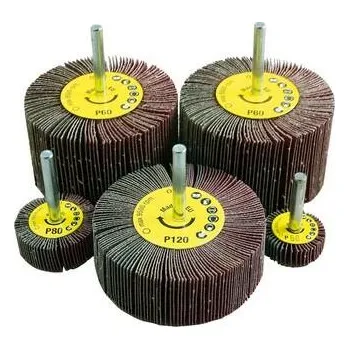 Brusný kotouč NÁSTROJE CZ Lamelový kotouč na stopce 20x15x6, zr. 60 - délka stopky 100mm - IM-RG21060-1