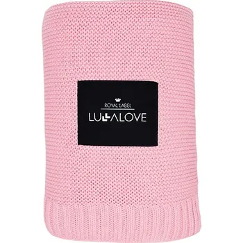 Lullalove Bambusová dečka 80 x 100 cm, růžová Candy