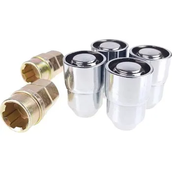 Matice na kolo Matice proti krádeži pro Hliníkový disk (M12x1,5 / pohyblivá příruba) - Carbonado C-Block