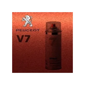 Auto-moto PEUGEOT V7 ROUGE TOURMALINE metalická barva Sprej 400ml