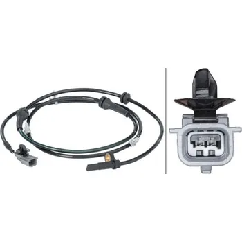 Přislušenství brzdového systému Snímač, počet otáček kol HELLA 6PU 012 679-811