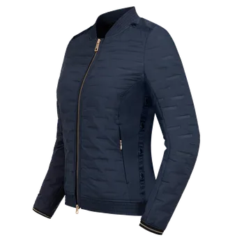 Waldhausen Jezdecká lehká softshellová bunda Lourdes - tmavě modrá Barva: Tmavě modrá, Velikost: L