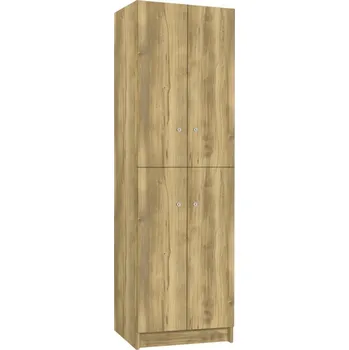 Šatní skříň TRITON šatní skříň lamino se 4 boxy T1970, dekor dub Baroque Gold + doprava zdarma