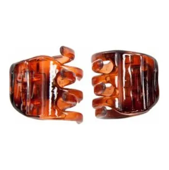 Masážní přístroj Donegal DONEGAL HAIR CLAMP Mini jantarová (FA-5830) 1 balení - 2 ks