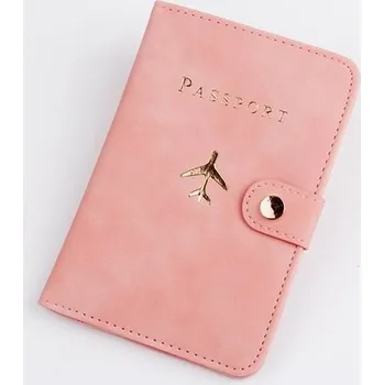 Vodotěsný obal na cestovní pas - Růžová-200004890
