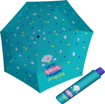 Deštník Doppler Kids Mini Happy Cloud zelený