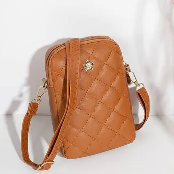 Kabelka Stylová malá kabelka - hnědý