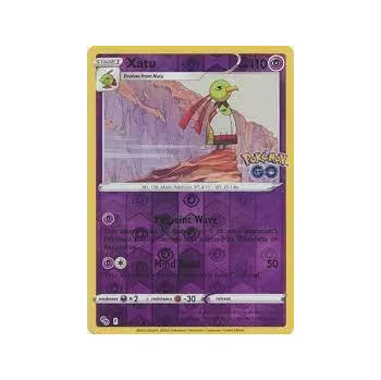 Sběratelská karetní hra Pokémon karta Xatu 033/078 Reverse Holo - Pokémon Go