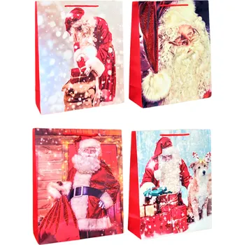 Dárková taška Vánoční dárková taška 26x32x10cm, 3837M