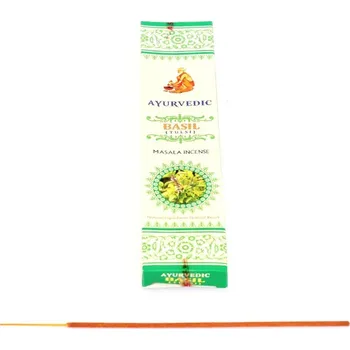 Vonná tyčinka Vonné tyčinky Ayurvedic Basil (bazalka)