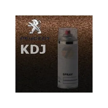 Autolak PEUGEOT KDJ TERRE D'OMBRE metalická barva Sprej 400ml