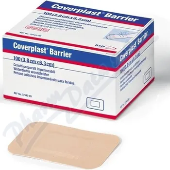 Náplast Coverplast Barrier voděod.hyp.nápl.6.3x3.8cm 100ks