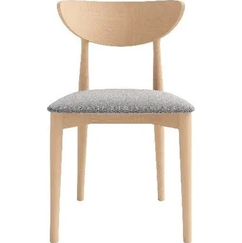 Nábytek BMB PORTO - interiérová jídelní židle, buk + čalounění