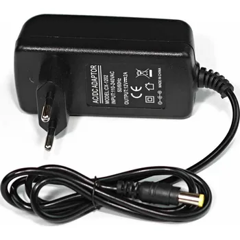 Nabíječka baterií OEM Napájecí adaptér 230V AC, 12V-24W (2A), jack 5,5mm x 2,1mm AD1224