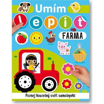 interaktivní kniha Svojtka Umím lepit Farma