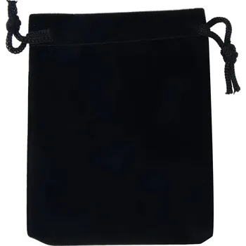 Dárková krabička Amparo Miranda® Dárkový sametový pytlík černý 9x7 cm