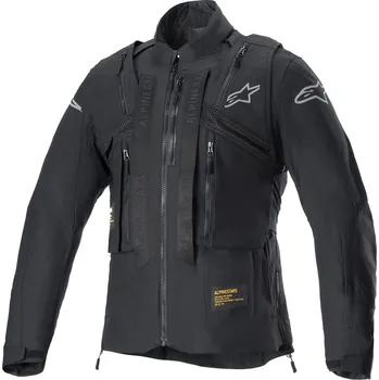 Moto bunda Bunda TECHDURA, ALPINESTARS (černá/reflexní) 2026 (Velikost: XL)