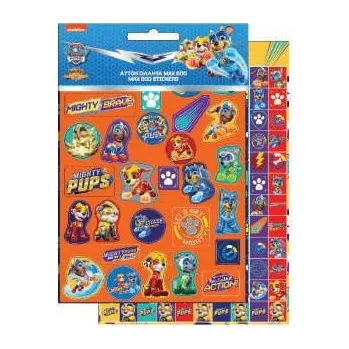 samolepka Paw Patrol samolepky Tlapková Patrola 600ks