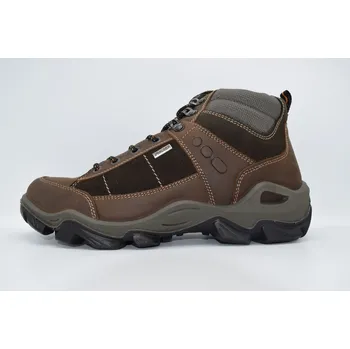 Pánské polobotky SANTÉ pánská kotníková vycházková obuv IC/453358 CAFE Velikost: 45