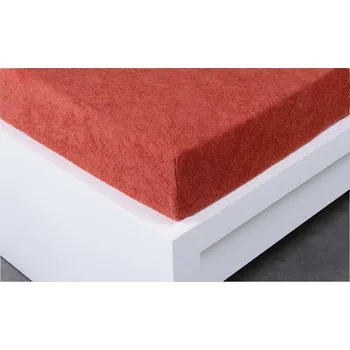 Prostěradlo Froté prostěradlo dvoulůžko Exclusive 180x200 chihlová