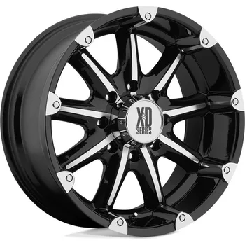 Alu kolo XD 779 BADLANDS disk 20x9 8x170 125.1 ET-12, Gloss black