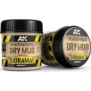 AK Interactive: Splatter Effects - Dry Mud 100ml