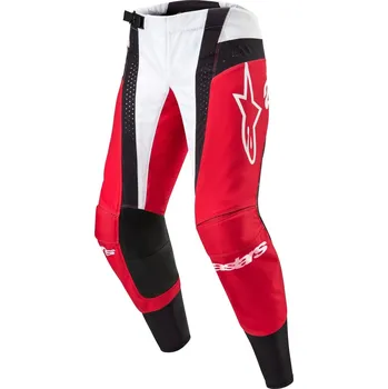 Moto kalhoty Kalhoty techstar ocuri, alpinestars (červená/bílá/černá, vel. 38)