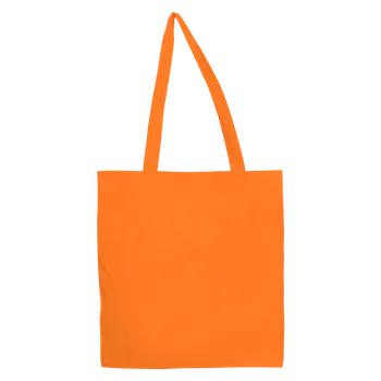 Printwear Plátěná taška s dlouhým uchem - Oranžová