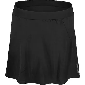 Cyklistické kalhoty sukně FORCE DAISY do pasu s vložkou, černá L 13026