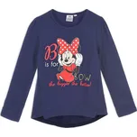 Dívčí tričko DISNEY MINNIE BOW modré Velikost: 116