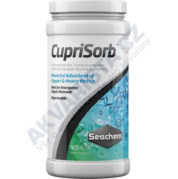Přílušenství k akvarijnímu filtru Seachem CupriSorb 250ml