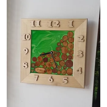 Hodiny Hodiny zelené sukové (Hodiny zelené sukové )