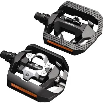 Pedál na kolo Shimano PD-T421 clickr jednostranné nášlapné pedály, zarážky SM-SH56 8534