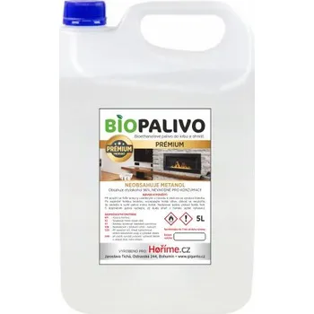 Hoříme Palivo biolíh Prémium pro biokrby 5 l
