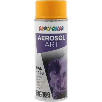 Barva ve spreji Dupli Color ART RAL 1028 Melounová žlutá lesklá barva ve spreji 400 ml