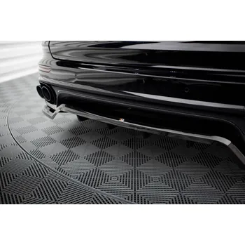 Centrální zadní splitter (se svislými lištami) Porsche Cayenne Mk2 Facelift