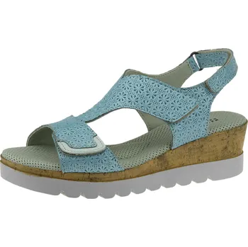 Dámské sandále Vysoké kožené sandály Rega Shoes I402 Velikost: 37