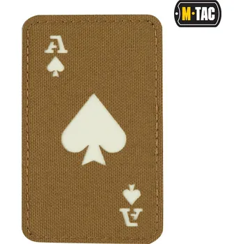 Nášivka Nášivka M-Tac Ace Of Spades Light - coyote