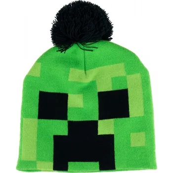 Čepice ASTRA Minecraft dětská úpletová zimní čepice