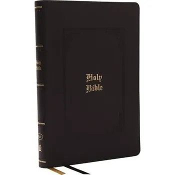 Cizojazyčná kniha KJV Holy Bible: Giant Print Thinline Bible, Black Leathersoft, Red Letter, Comfort Print: King James Version (Vintage Series) - Nelson, Thomas
