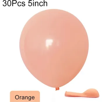 Dětský míč Dekorace k narození miminka (k narozeninám) - krabička s písmenky a balonky Barva: Oranžová