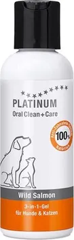 Péče o psí chrup Platinum Natural Oral Clean+Care Gel Salmon 120 ml