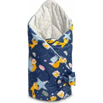 Dětská deka Sensillo NAVY VELVET RORNER FOX 75X75 42303/8908